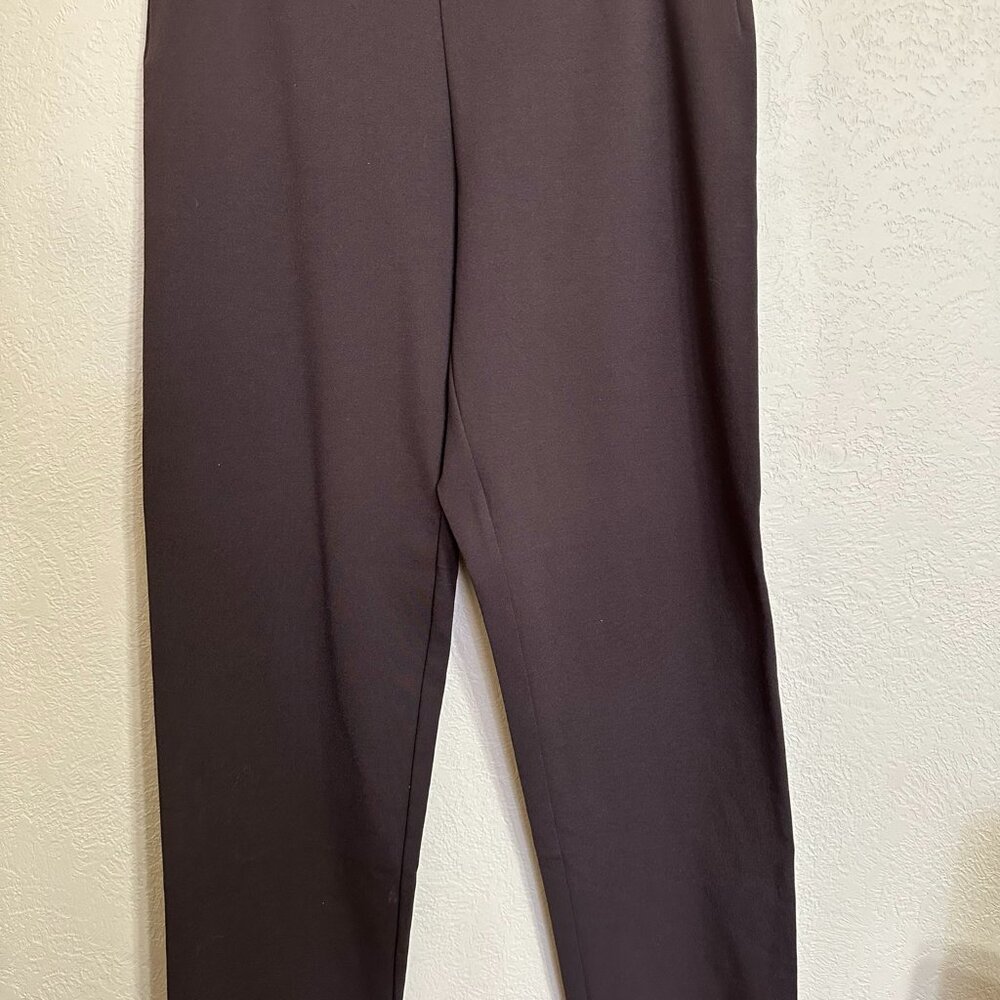 Eileen Fisher Pull On Pants, Brown, Size M